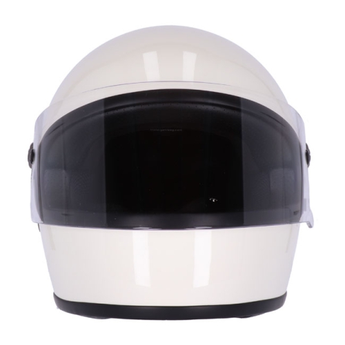 ROEG CHASE MOTORRADHELM VINTAGE WEISS GLÄNZEND